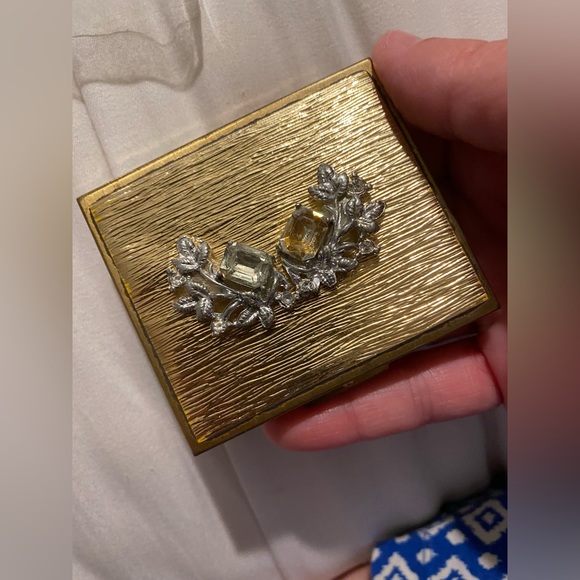 Vintage Trickettes by Weisner Make up mirror compact - Picture 1 of 6